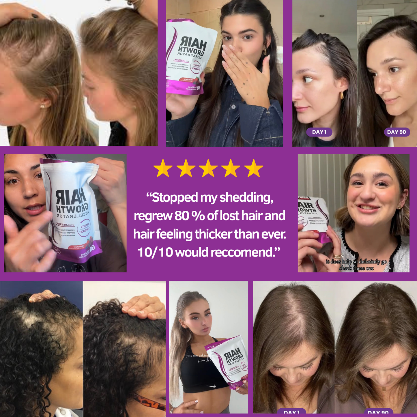 Regrow Thicker, Fuller Hair Naturally