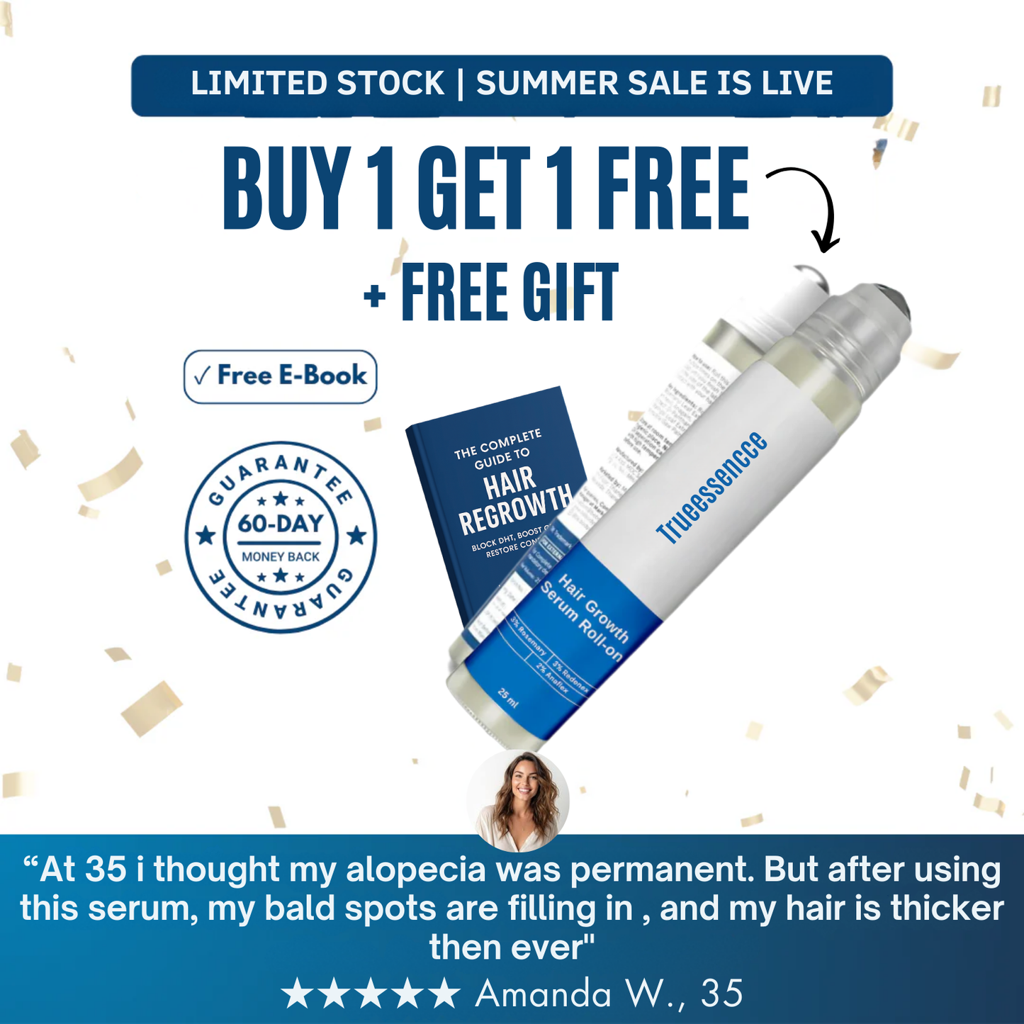Advanced Hair Growth Roll-On Serum